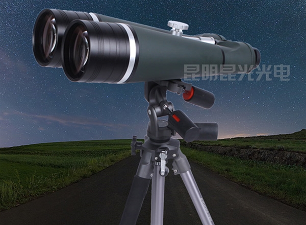 昆光25X100大口径双筒望远镜高倍高清观星观景防水户外电力巡线