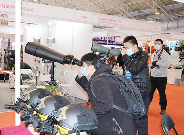 北京警用装备展览体验